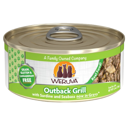 Weruva Outback Grill Sardine & Seabass in Gravy