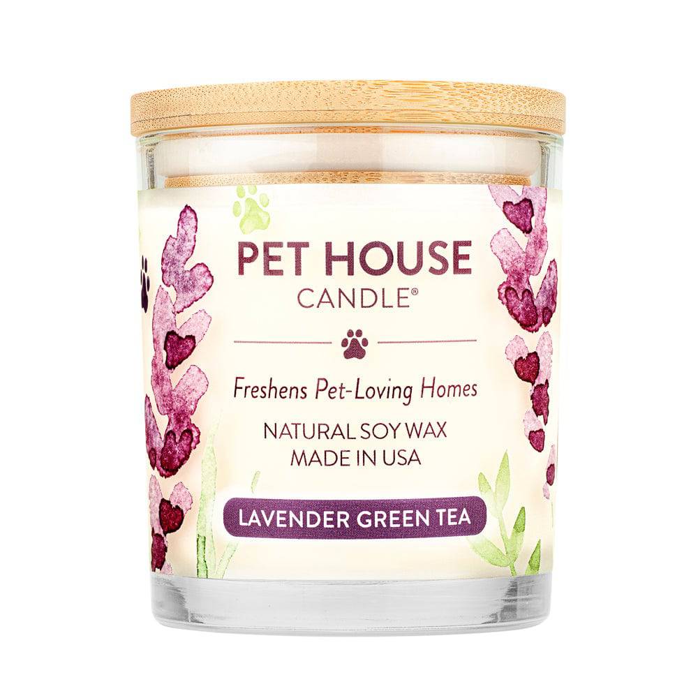 One Fur All Pet House Candle - Lavender Green Tea