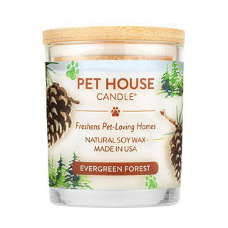 One Fur All Pet House Candle - Evergreen Forest