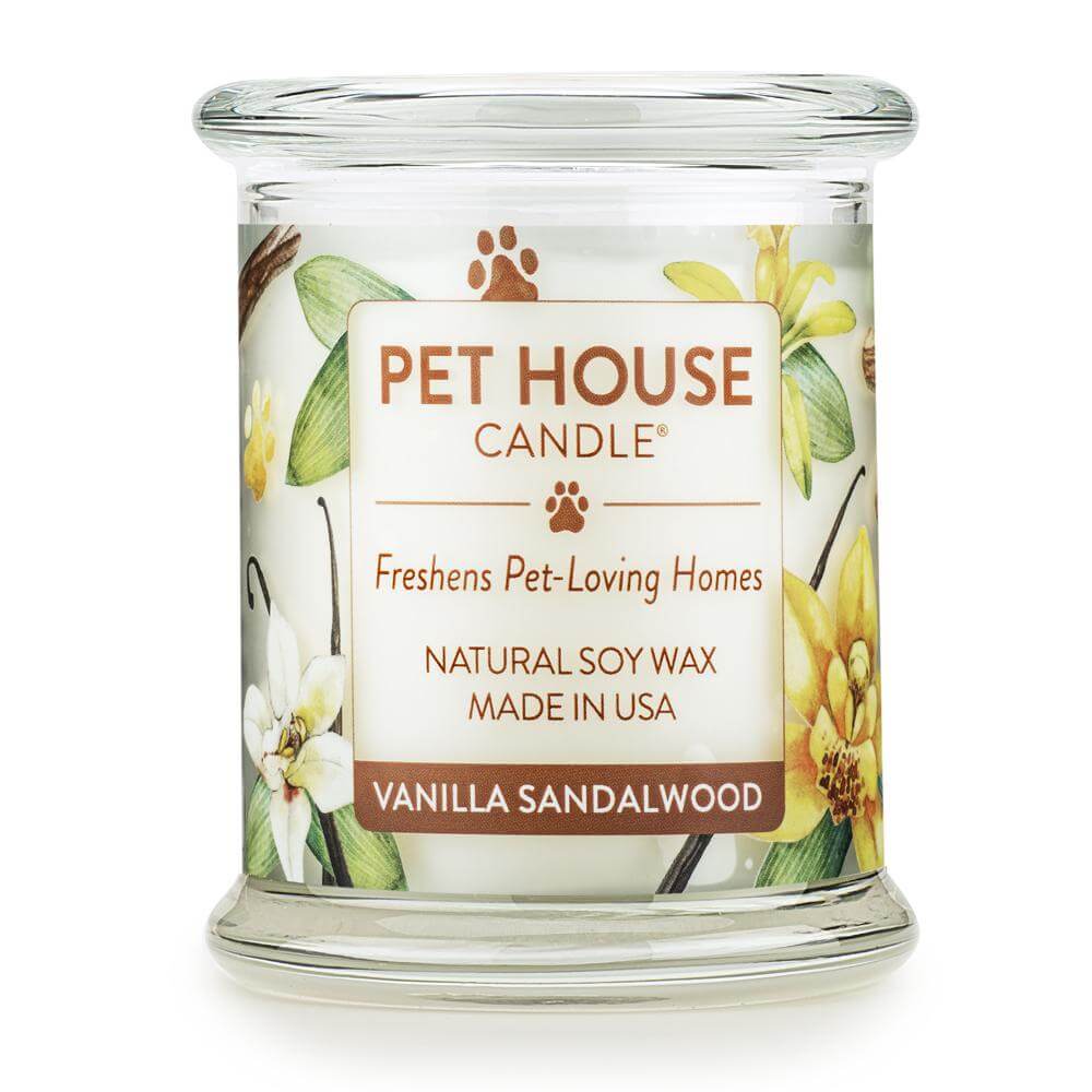 One Fur All Pet House Candle - Vanilla Sandalwood