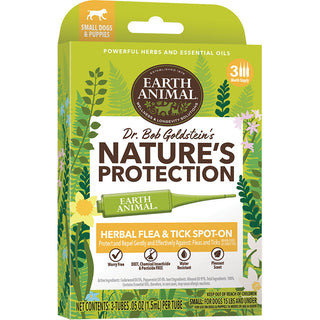 Earth Animal Nature's Protection Spot on Flea & Tick Treatment small dog