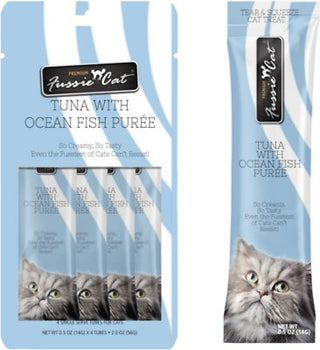 Fussie Cat Puree Lickable Treat Tuna & Ocean Fish