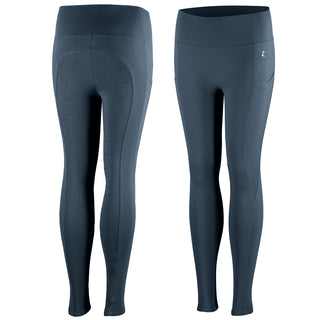 Horze Gracie Kids Silicone Full Seat Riding Tights With Phone Pocket