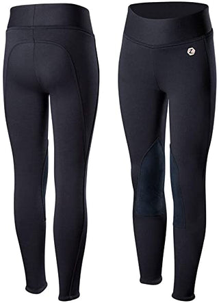 Horze Active Kid's Knee-Patch Winter Tights
