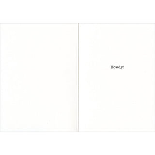 Avanti America Greeting Card - Jersey Cow With Hat
