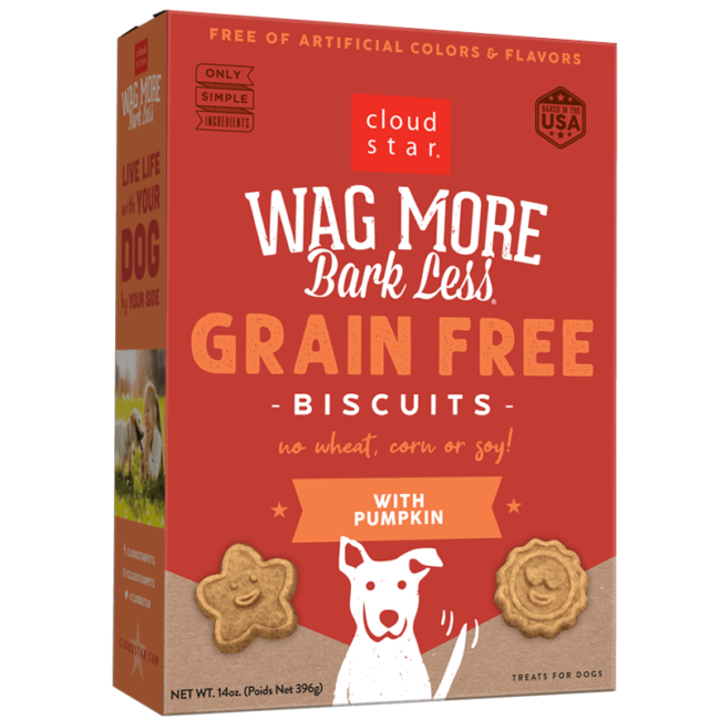 Wag More Grain-Free Biscuits Pumpkin