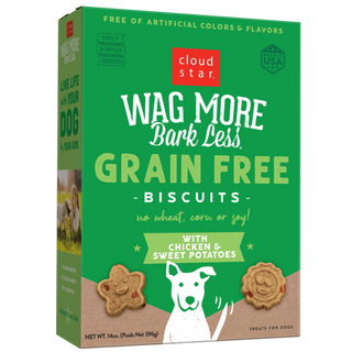 Wag More Grain-Free Biscuits Chicken & Sweet Potato 14 oz