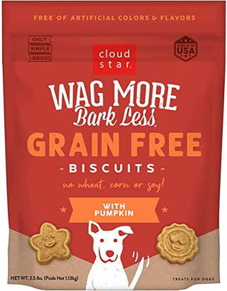 Wag More Grain-Free Biscuits Pumpkin