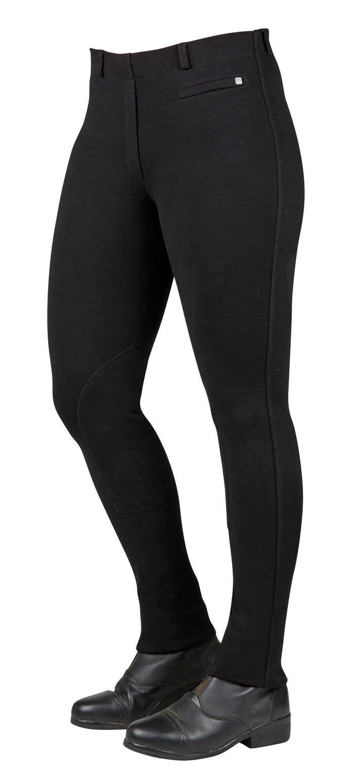 Dublin Childs Supa-Fit Pull On Knee Patch Stirrup Jodphurs