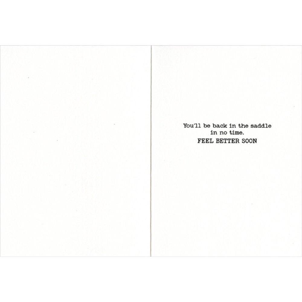 Avanti America Collection Get Well Card - Horse Parking at Meter