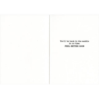 Avanti America Collection Get Well Card - Horse Parking at Meter