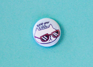Beth Spencer Happy Cat Pin
