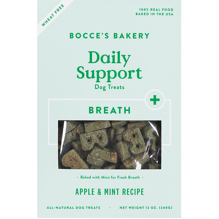 Bocce's Crunchy Biscuits Breath Aid