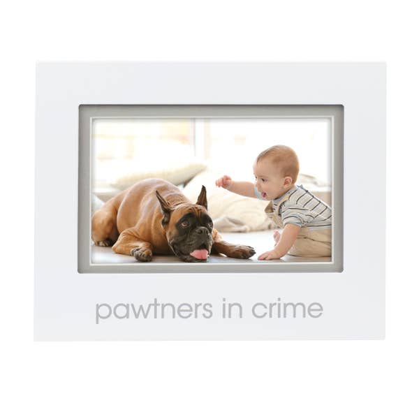 Pearhead Pawtners in Crime Sentiment Photo Frame