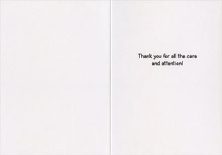 Avanti Thank You Card Hotel Dog