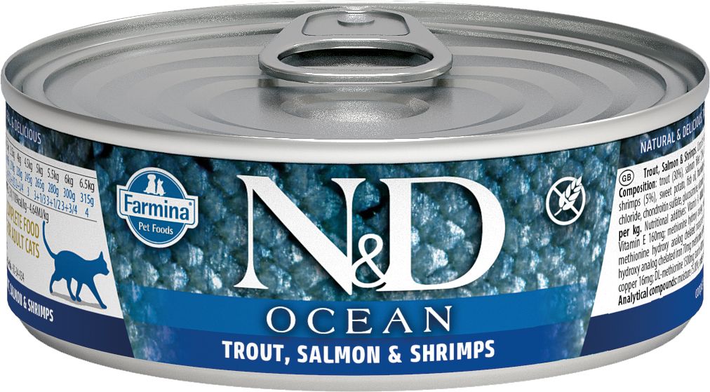 Farmina Cat Ocean Trout, Salmon & Shrimp