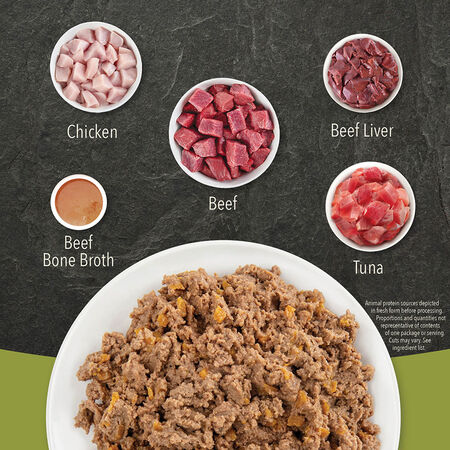 Acana Cat Premium Pate Beef, Chicken & Tuna in Bone Broth