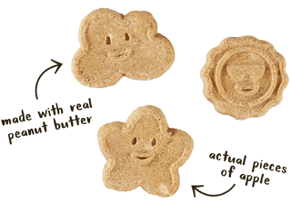 Wagmore Peanut Butter & Apples Biscuits