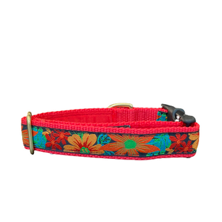 Mackenzie Collar Fall Flowers Red