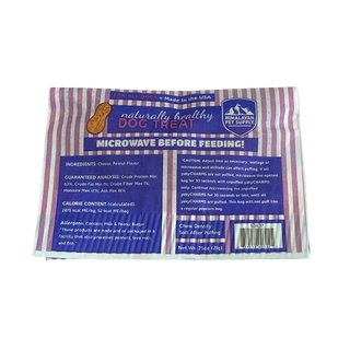 Himalayan Yaky Charms With Peanut Butter Microwavable Cheese Puff Treats Single