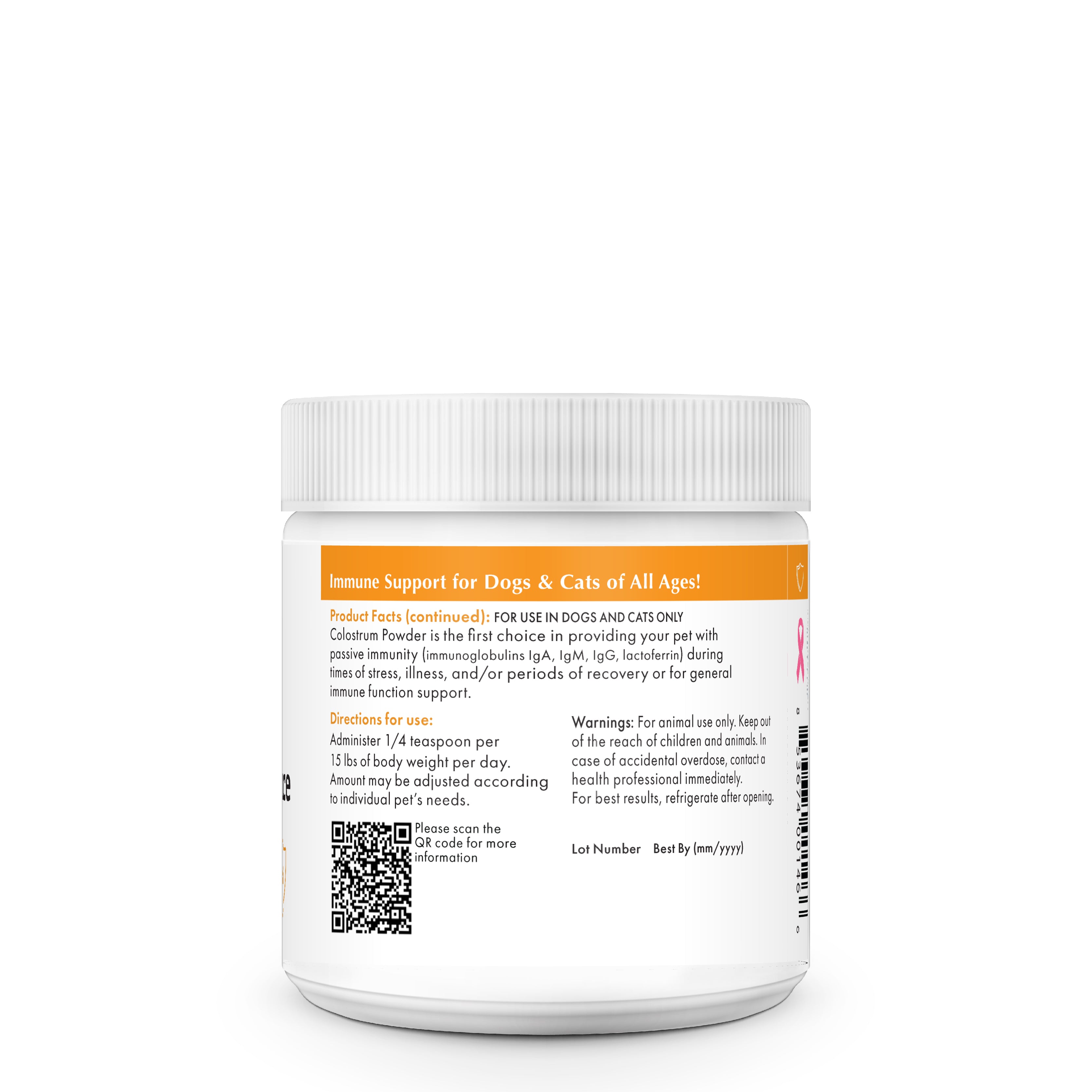 Wholistic Pet Organics Pure Colostrum