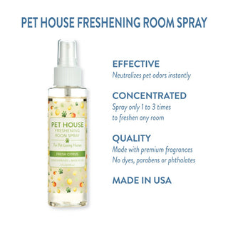 One Fur All Pet House Room Spray - Fresh Citrus