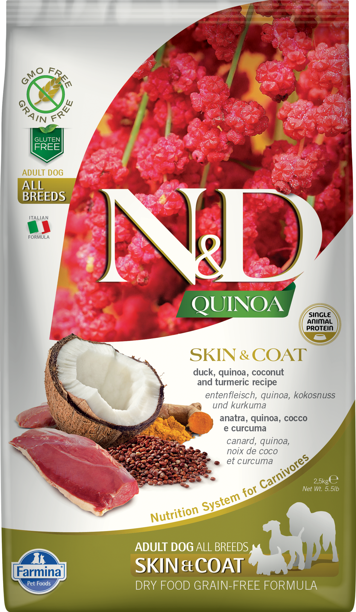 Farmina N&D Quinoa Skin & Coat Duck