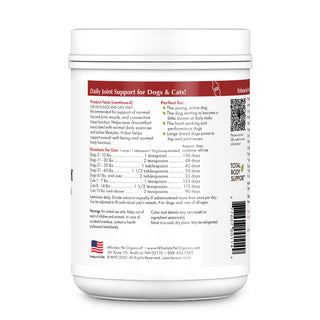 Wholistic Pet Organics Joint Mobility GLM