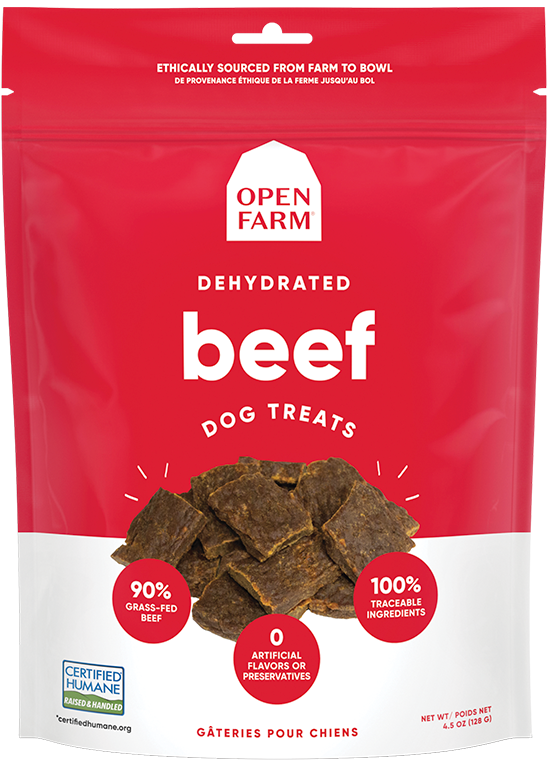 Open Farm Dehydrated Beef Treat