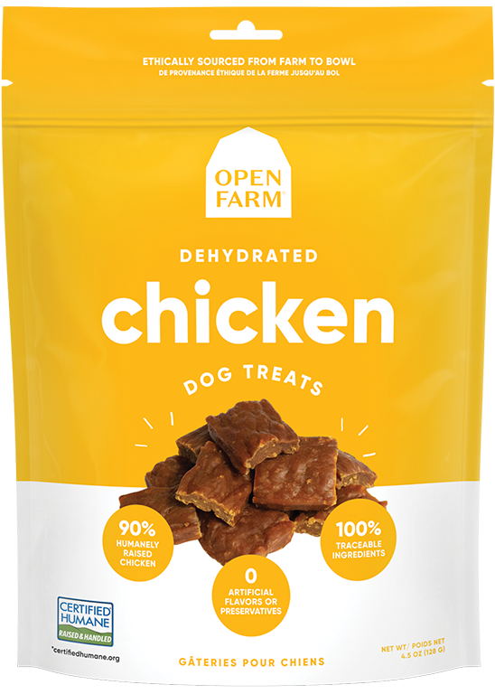 Open Farm Dehydrated Chicken Treat