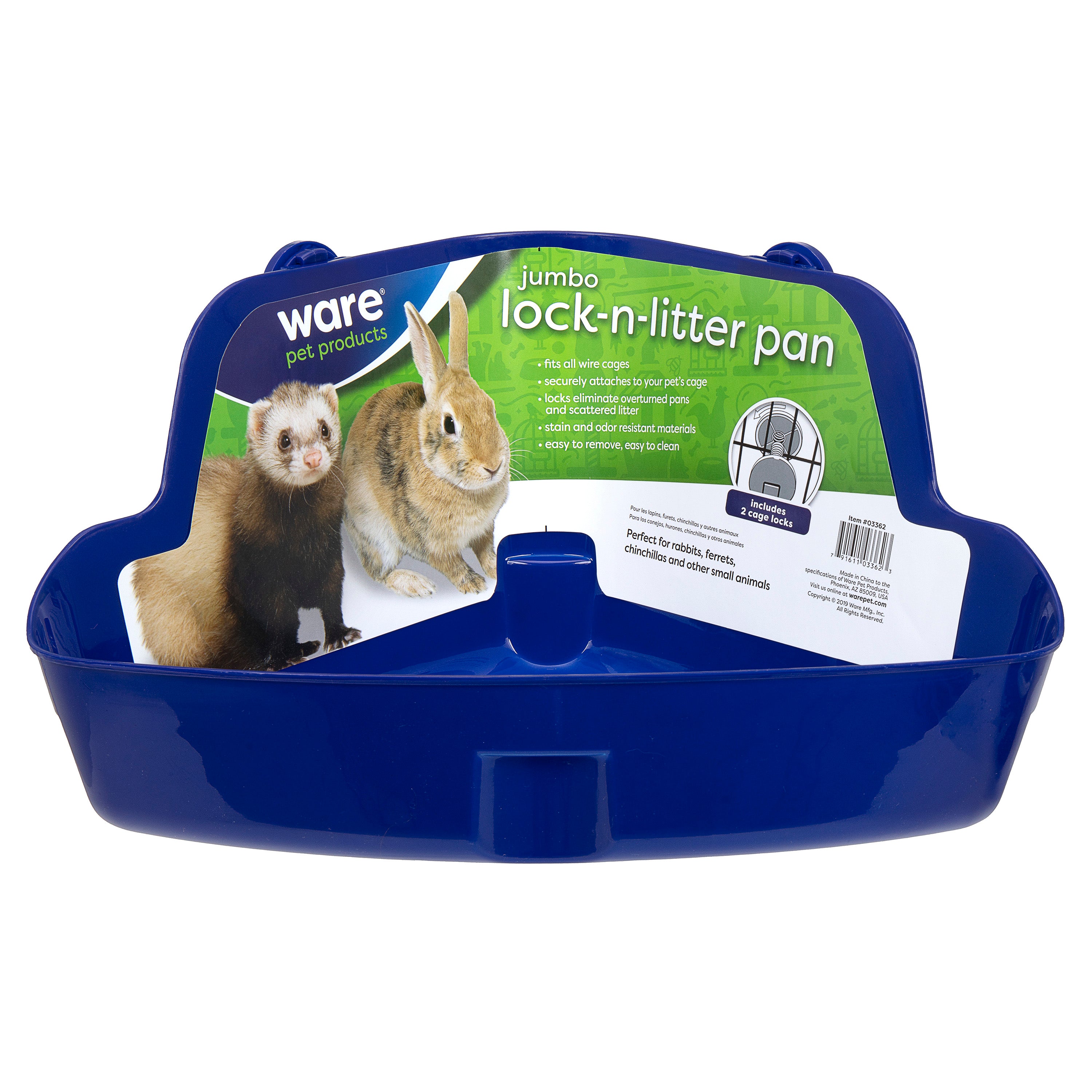 Ware Lock n Litter Pan