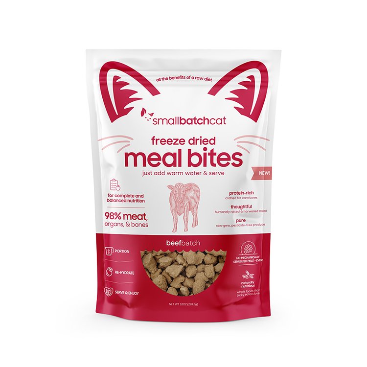 SmallBatch Cat Freeze-Dried Meal Bites Beef