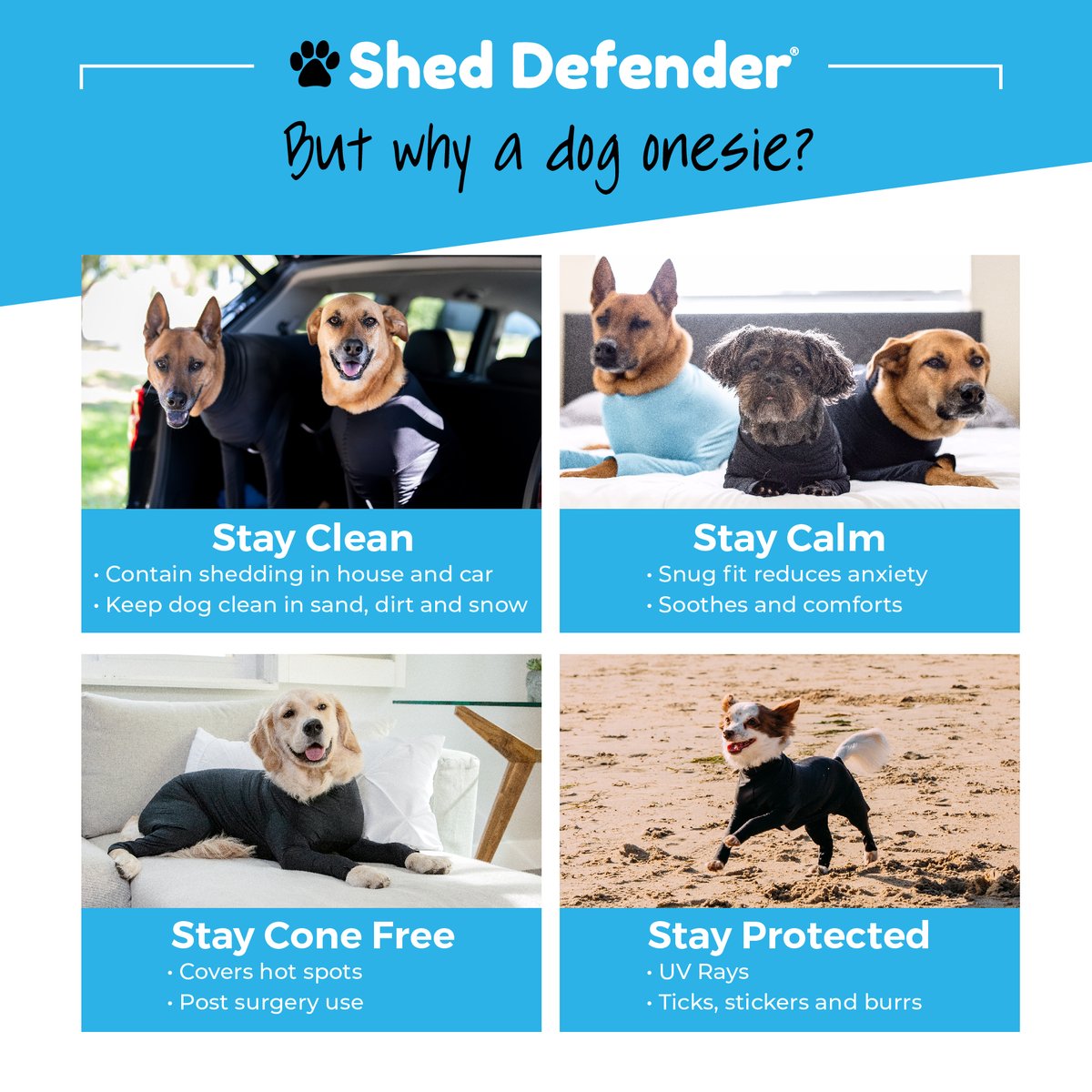 Shed Defender Original Bodysuit