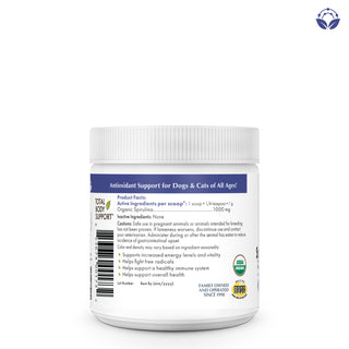Wholistic Pet Organics Spirulina Powder