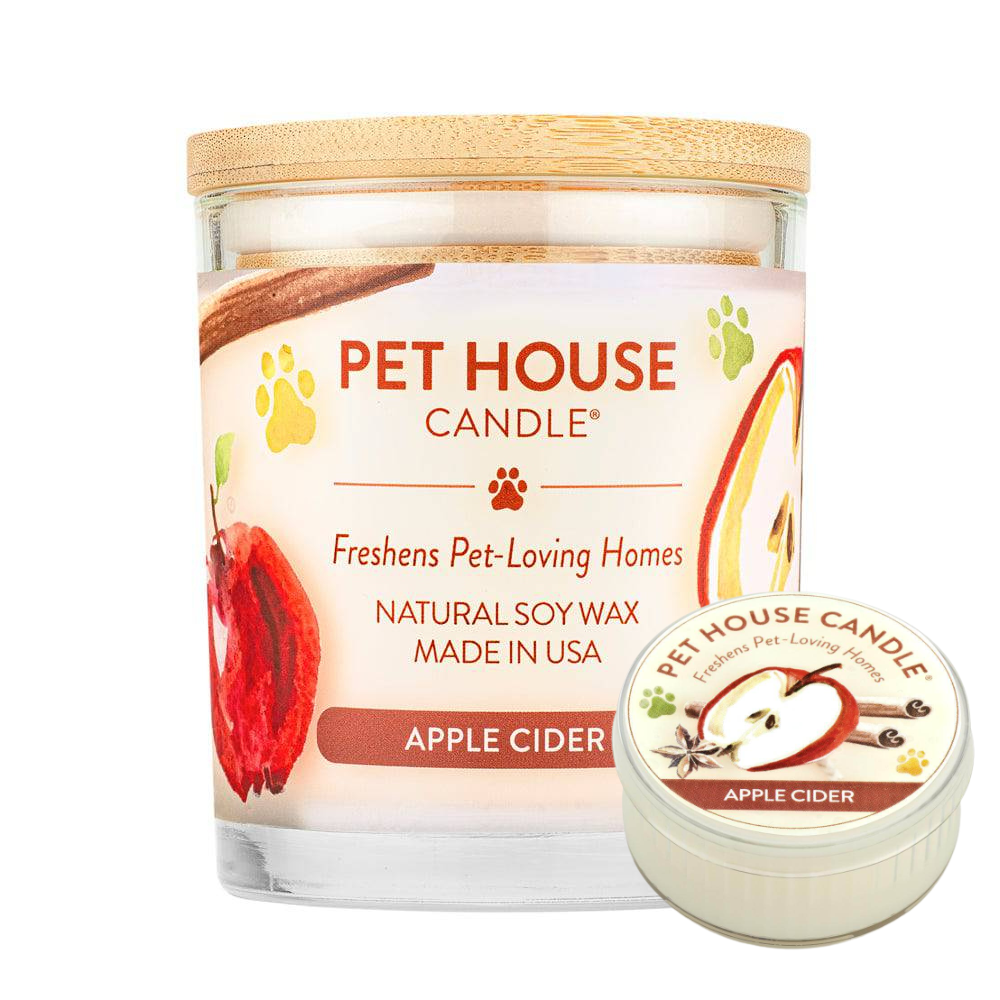 One Fur All Pet House Candle - Apple Cider