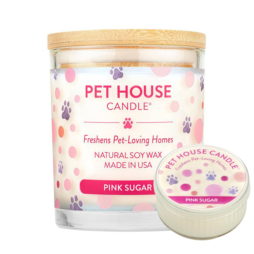 One Fur All Pet House Candle - Pink Sugar