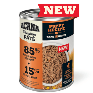 Acana Premium Pate Puppy Recipe in Bone Broth