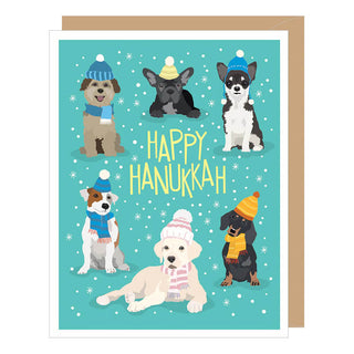Apartment 2 Cards Hanukkah Dogs Card