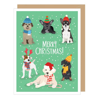Apartment 2 Cards Holiday Dogs Christmas Card