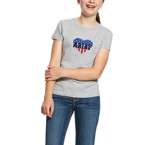 Ariat Girls Real American Heart