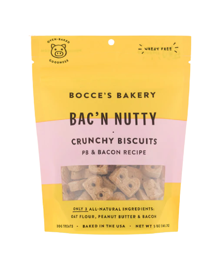Bocce's Bakery Bac'n Nutty Biscuits