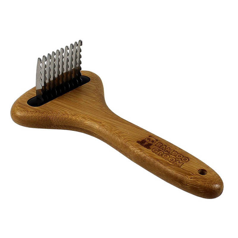 Bamboo Groom Dematting Comb