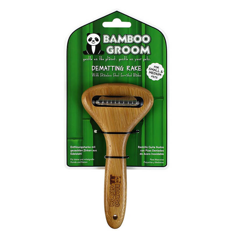 Bamboo Groom Dematting Comb