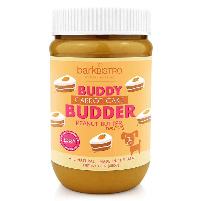 Bark Bistro Buddy Budder Carrot Cake