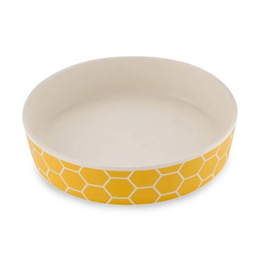 Beco Printed Bamboo Cat Bowl