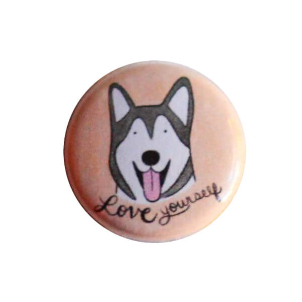 Beth Spencer Love Yourself Pin