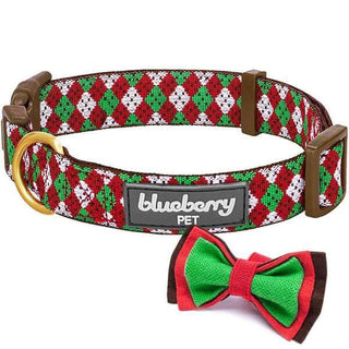 Blueberry Pet Christmas Fair Isle Collar