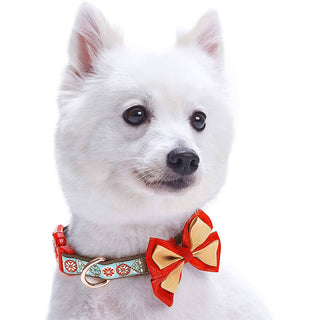 Blueberry Pet Vintage Snowflake Christmas Collar