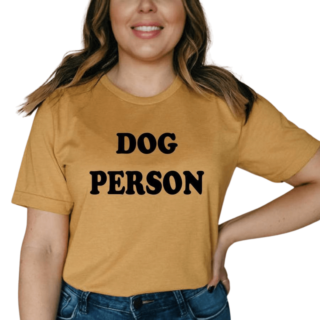 Bubs' & Betty's Dog Person Tee