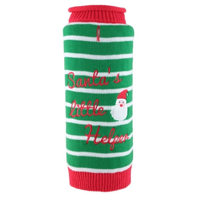 The Worthy Dog Santa's Little Helper Sweater